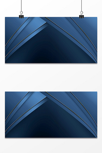 简约时尚商务科技时尚蓝背景