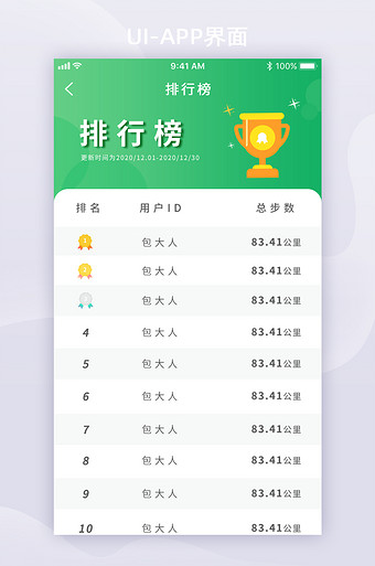 高清图片 网排行榜图片本素材所属分类为ui·新媒体配图-ui设计 ,主要