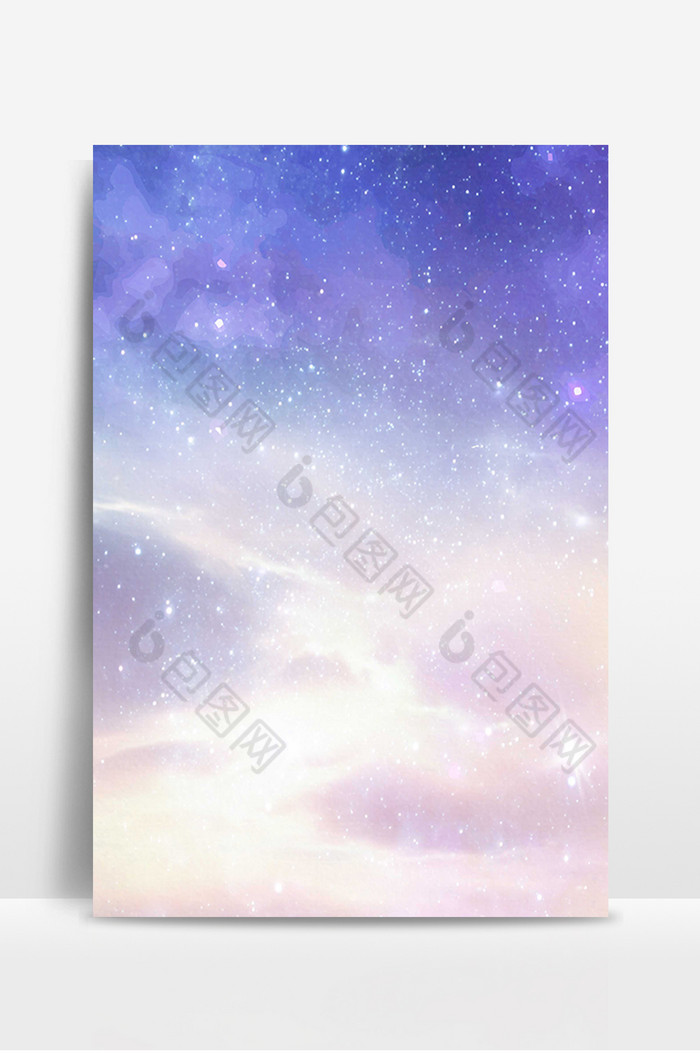 紫色梦幻水彩星空背景模板 包图网 紫色梦幻水彩星空背景模板 包图网