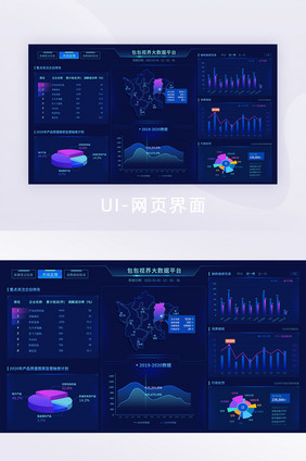 蓝色科技监管大数据平台商事登记可视化数据