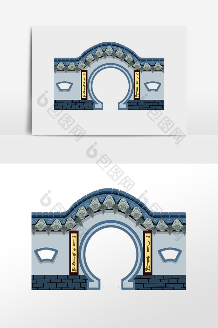 拱门插画图片图片