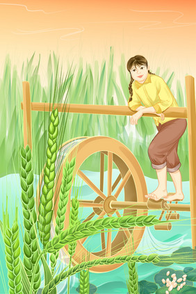 水车图片-水车图片模板