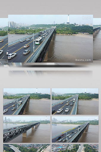 4K武汉长江大桥超清实拍图片