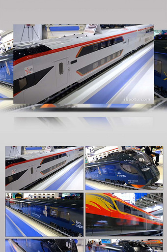交通运输高铁动车模型列车铁路轨道交通图片