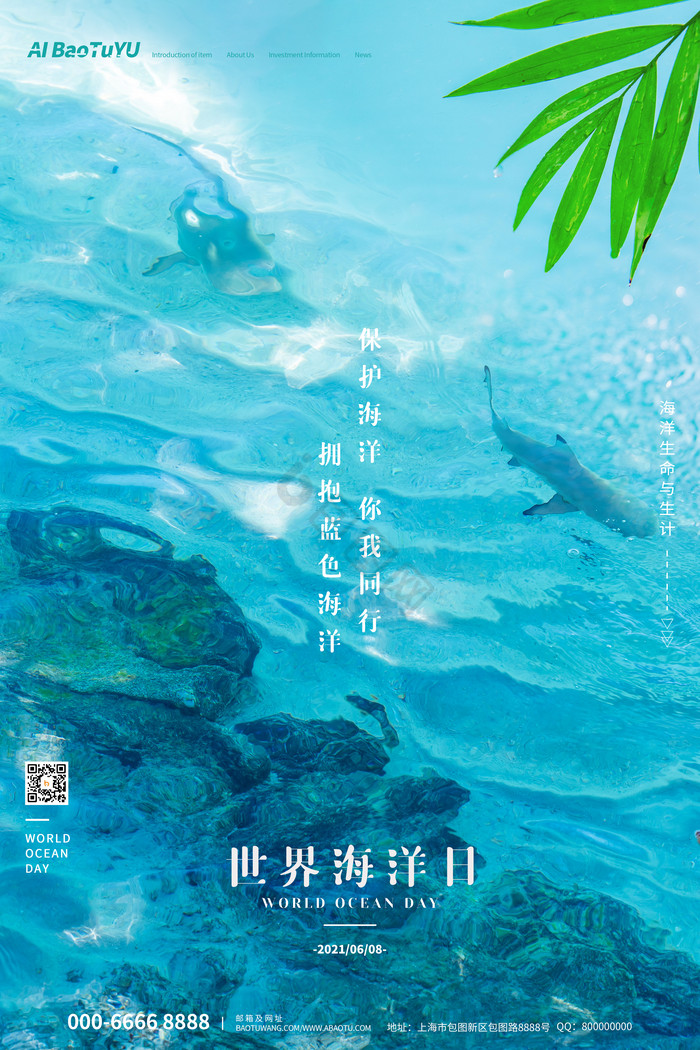 世界海洋日保护海洋图片