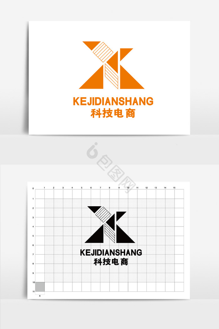 x字母logo标志图片