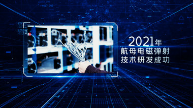 中国高端科技及工程创新发展AE模板