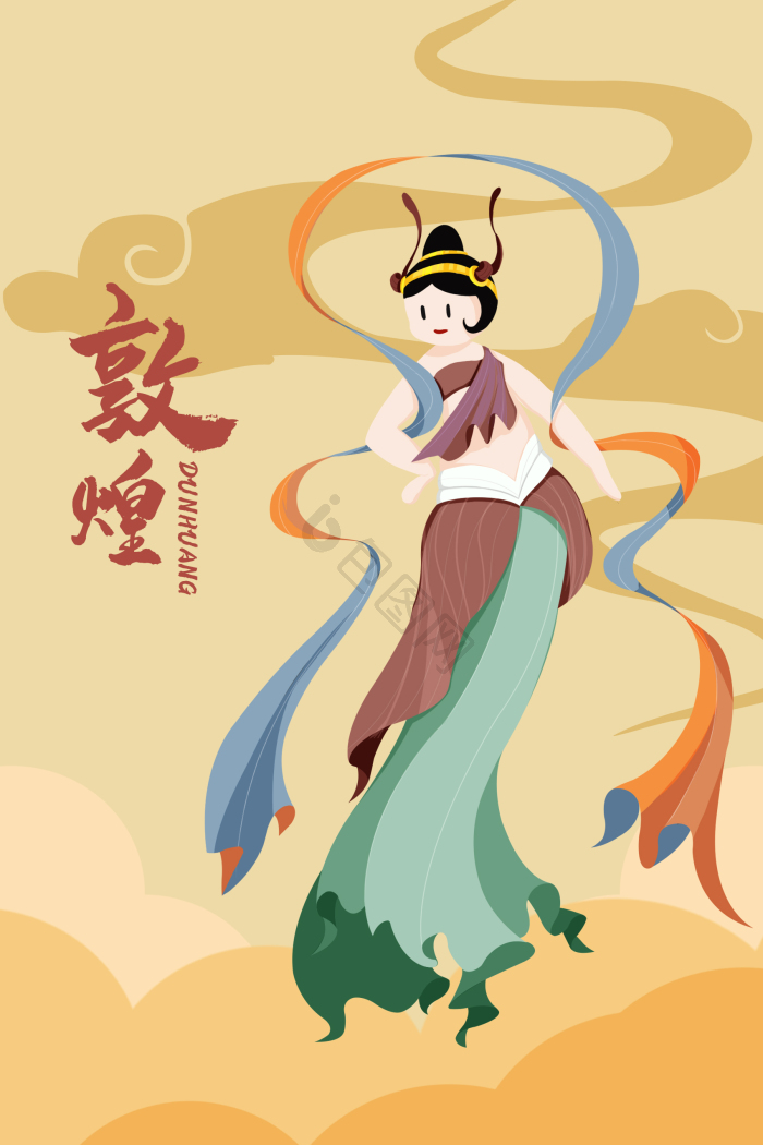 敦煌文化图片-敦煌文化图片模板