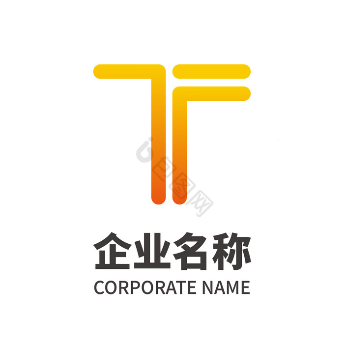 字母T形状纯字母单字母logo图片