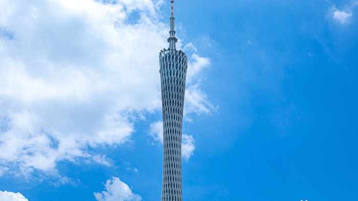 地标大气建筑广州塔楼房企业延迟