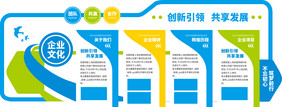 简约大气企业文化宣传文化墙