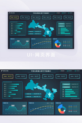 可视化数据大屏子页面后台