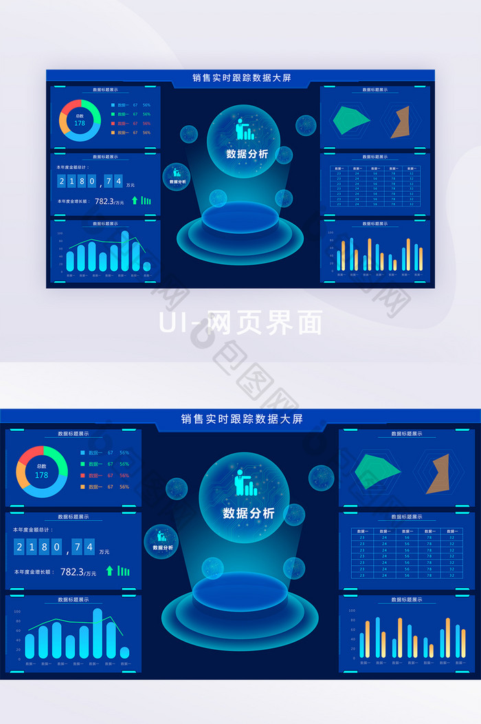 互联网大数据可视化运维平台