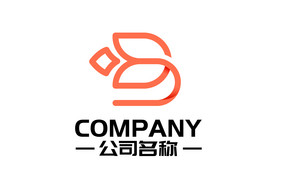 花元素组合通用logo