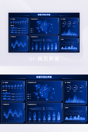 科技大数据可视化管理中心后台操控研发中心