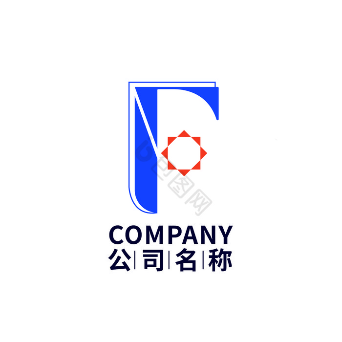 F字母logo图片
