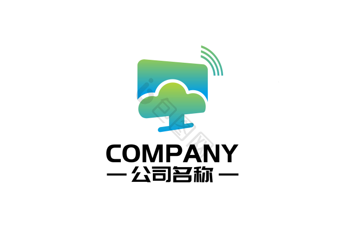 it计算机行业logo模板-包图网