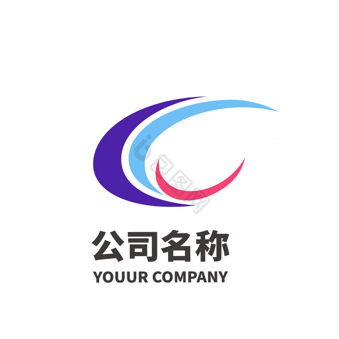 c字母C英文logo图片