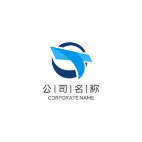 科技通用电商网络物流通讯LOGO标志VI