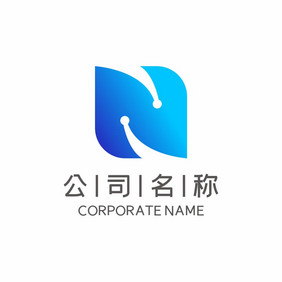 科技N电商网络物流通讯LOGO标志VI