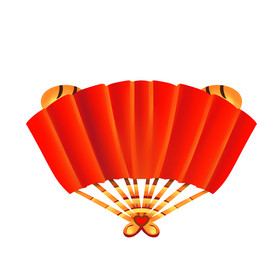 新年春节扇子图片