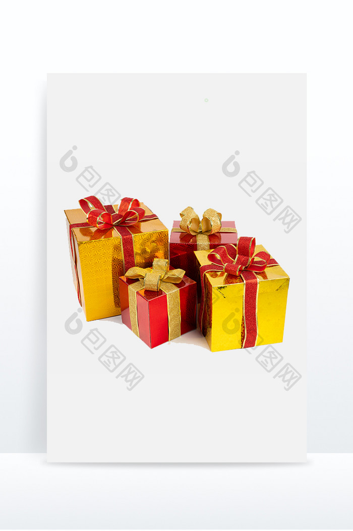 圣诞节方形礼物盒