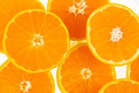 橘子水果海报背景