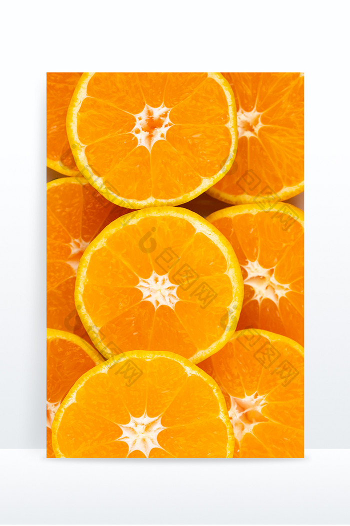 橘子水果果肉背景
