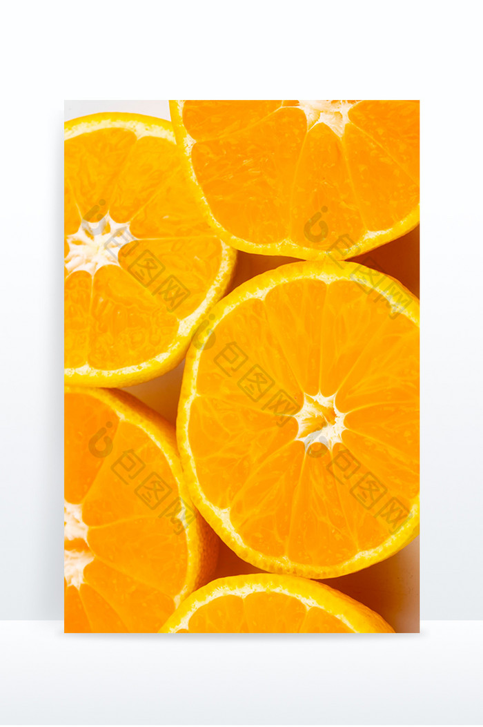 新鲜黄橘子水果果实食品背景