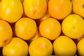 黄橙子水果食品图片