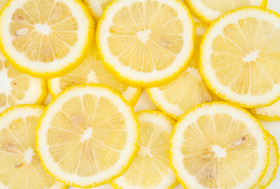 水果柠檬片食物图片