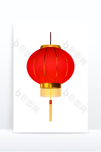 中国风写实灯笼素材图片