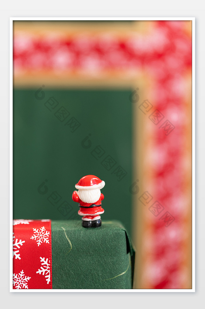 圣诞节圣诞老人礼盒礼物背景
