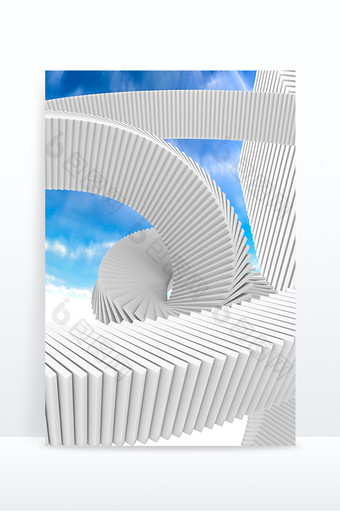 几何楼梯抽象商务背景图片
