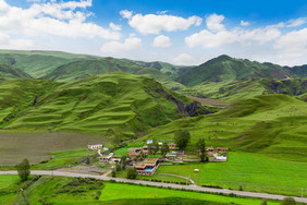 成都八美草原风景