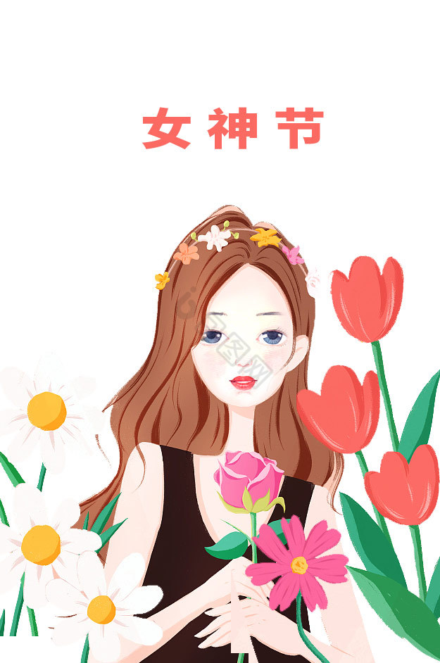 妇女节女神女神形象图片