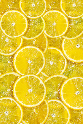 水果柠檬底纹图片