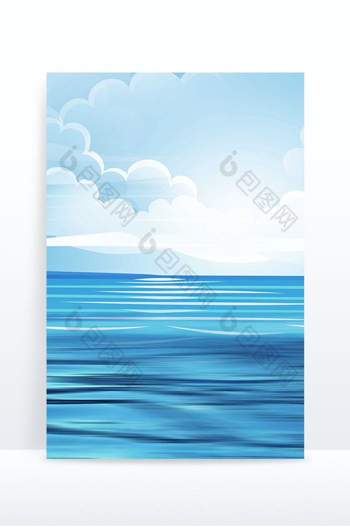 清澈大海水纹纹理质感水图片图片