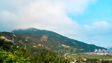 自然风光山顶云海4K延时摄影