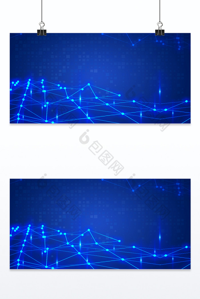 渐变商务科技科技图片