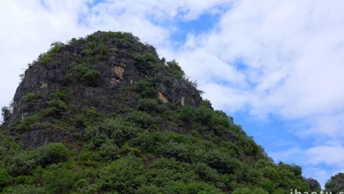 普者黑斯科特地貌天空云朵4K延时实拍