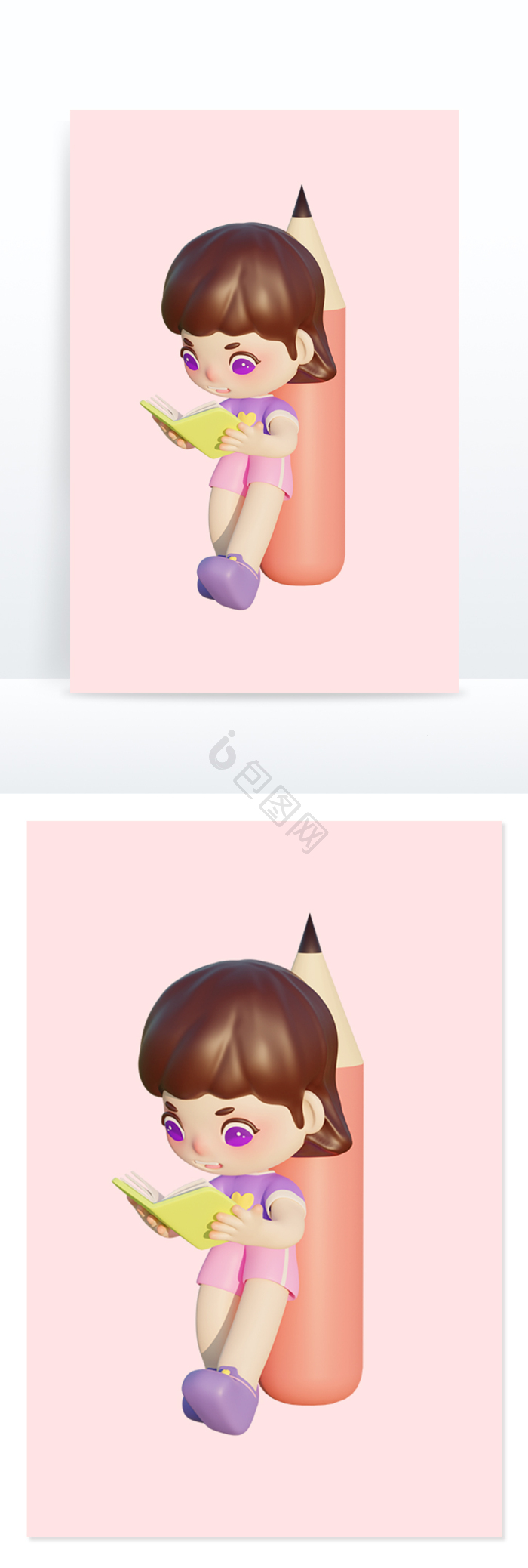 【探险卡通任务可爱立体3d形象】图片下载-包图网