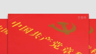 党政党章党徽实拍4kMP4格式【视频下载】-包图网
