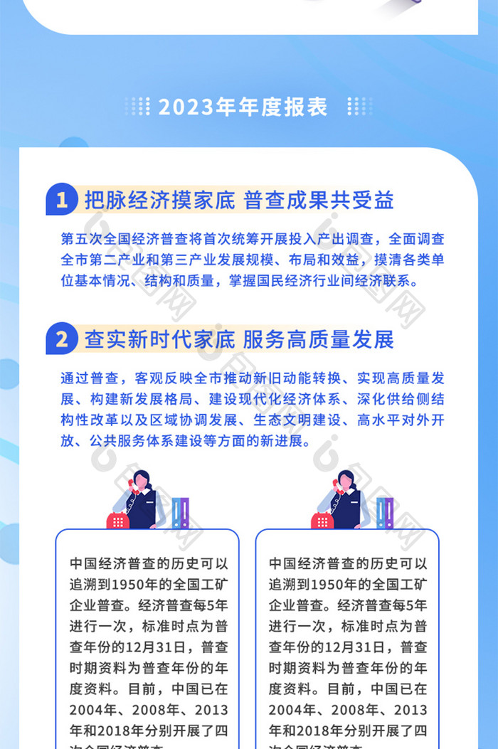 年度总结报告h5长图文