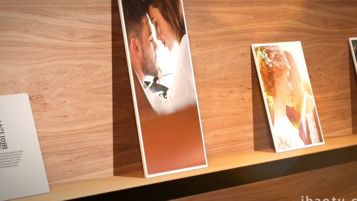 木架相框家庭记忆照片影集动画AE模板