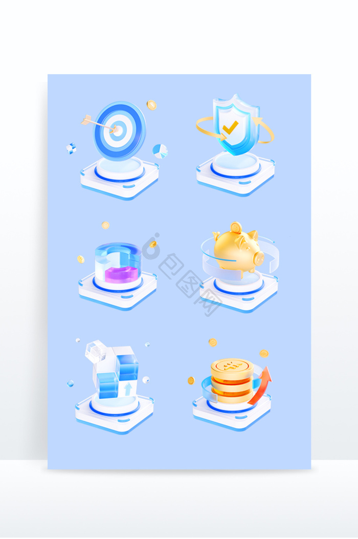 立体icon-立体icon设计图片-包图网