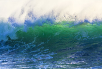 海洋海浪的<strong>浪花</strong>摄影图
