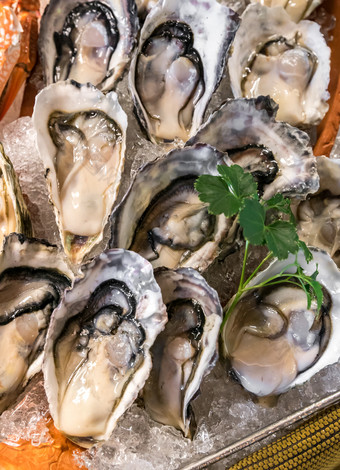 海鲜水产牡蛎食物