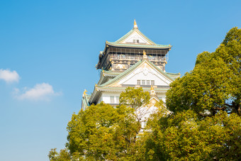 大阪城堡旅游建筑