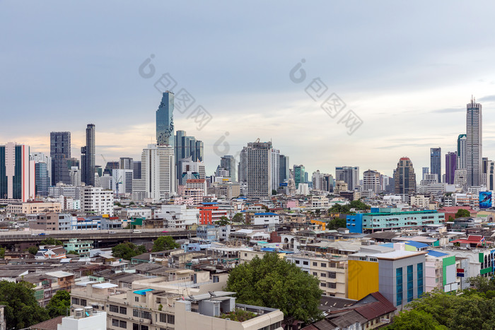 曼谷城市高楼建筑